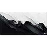 Sharkoon SKILLER SGP40 D12, Tapis de souris gaming Noir/Blanc