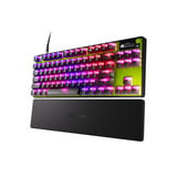 SteelSeries Apex Pro TKL Gen 3 (Cyber) RGB clavier gaming mécanique Néon jaune, Layout US (QWERTY), SteelSeries OmniPoint 3.0, 80% (TKL)