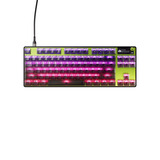 SteelSeries RGB clavier gaming mécanique Néon jaune, Layout US (QWERTY), SteelSeries OmniPoint 3.0, 80% (TKL)
