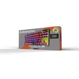 SteelSeries RGB clavier gaming mécanique Néon jaune, Layout US (QWERTY), SteelSeries OmniPoint 3.0, 80% (TKL)