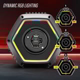 Thrustmaster T818 Black Edition, Bases de volant Noir