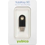 Yubico YubiKey 5C, Clé de sécurité Noir/Or
