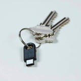 Yubico YubiKey 5C, Clé de sécurité Noir/Or