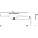 goobay OLED FIXED (L), Support mural 