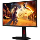 AOC 25G4KUR 24.5" Moniteur gaming Noir/rouge, 1x DisplayPort, 2x HDMI, 4x USB-A, 420 Hz (OC)