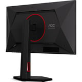 AOC 25G4KUR 24.5" Moniteur gaming Noir/rouge, 1x DisplayPort, 2x HDMI, 4x USB-A, 420 Hz (OC)
