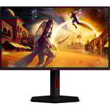 AOC  24.5" Moniteur gaming  Noir/Rouge