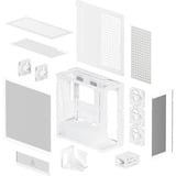 ARCTIC Xtender VG (White) boîtier midi tower Blanc | 2x USB-A | 1x USB-C | RGB | Verre Trempé