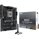 ASUS B850 MAX GAMING WIFI carte mère socket AM5 RAID, 2.5Gb-LAN, Wi-Fi 6E, BT, Sound, ATX
