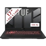 ASUS TUF Gaming A17 (FA707NV-HX023W) 17.3" PC portable gaming  Gris | Ryzen 7 7735HS | RTX 4060 | 16 Go | SSD 512 Go | 144 Hz
