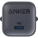 Anker 45W Nano Charger USB-C Noir, 1x USB-C, avec câble