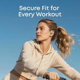 Anker Soundcore AeroFit 2 open-ear headset casque oreille ouverte Vert, Bluetooth 5.4, IP55, 10h