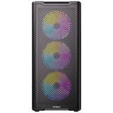 Antec VX310 ARGB boîtier midi tower Noir | 3x USB-A | Window