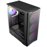 Antec VX310 ARGB boîtier midi tower Noir | 3x USB-A | Window
