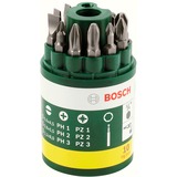 Bosch 2 607 019 454 embout de tournevis, Set d'embouts de vissage Vert, 100 g