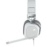 Corsair HS80 RGB USB casque gaming over-ear Blanc, PC
