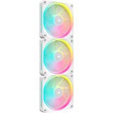 Corsair iCUE LINK LX120 RGB, Ventilateur de boîtier Blanc, 3 pièces, connecteur de ventilateur PWM à 4 broches
