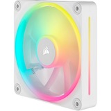 Corsair iCUE LINK LX120 RGB, Ventilateur de boîtier Blanc, 3 pièces, connecteur de ventilateur PWM à 4 broches