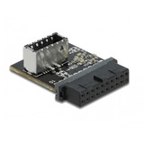 DeLOCK Adaptateur USB 3.0 Pin Header femelle vers clé interne A femelle Noir