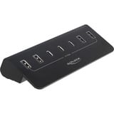 DeLOCK USB-C 10 Gbps, Hub USB Noir