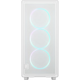 Fractal Design Epoch RGB boîtier midi tower Blanc | 2x USB-A | 1x USB-C | RGB | Verre Trempé