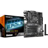 GIGABYTE B550 EAGLE WIFI6 carte mère socket AM4 Noir/gris, RAID, Gb-LAN, Wi-Fi 6, BT, Son, ATX