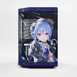 HYTE Hoshimachi Suisei Y70 boîtier midi tower Bleu | 2x USB-A | 1x USB-C | Verre trempé