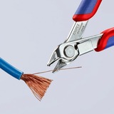 KNIPEX Super Knips électronique 78 13 125, Pinces électroniques Gris