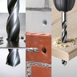 KWB Coffret de forets et d'embouts PromoBox Standard, 101 pièces, Perceuse, ensembles embouts 1/4", dans l'étui