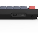 Keychron V6 Max-D4 QMK, clavier Noir, Layout BE, Gateron Jupiter Banana, RGB led, Hot-swappable, Bluetooth, 2.4GHz