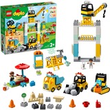 LEGO DUPLO - La grue et les engins de construction, Jouets de construction 10933