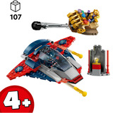 LEGO Marvel - Captain America contre Thanos, Jouets de construction 76319