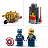 LEGO Marvel - Captain America contre Thanos, Jouets de construction 76319