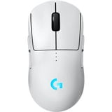 Logitech G PRO 2 LIGHTSPEED Wireless, Souris gaming Blanc, 100 - 44,000 dpi, RGB