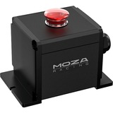 MOZA E-Stop Switch, Interrupteur Noir/Rouge, PC, Bouton, Noir, Aluminium