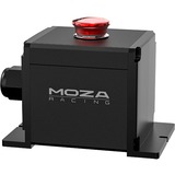 MOZA E-Stop Switch, Interrupteur Noir/Rouge, PC, Bouton, Noir, Aluminium