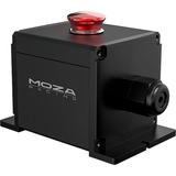 MOZA E-Stop Switch, Interrupteur Noir/Rouge, PC, Bouton, Noir, Aluminium