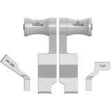 MOZA TQB Throttle Module, Manettes des gaz Argent