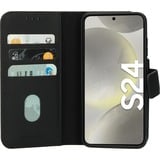 Mobiparts Samsung Galaxy S24 - 2-in-1 leather wallet case, Housse smartphone Noir