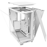 NZXT H6 Flow RGB boîtier midi tower Blanc | 2x USB-A | 1x USB-C | RGB | Verre Trempé
