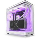 NZXT H6 Flow RGB boîtier midi tower Blanc | 2x USB-A | 1x USB-C | RGB | Verre Trempé