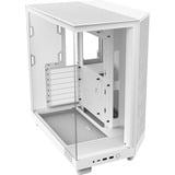 NZXT H6 Flow RGB boîtier midi tower Blanc | 2x USB-A | 1x USB-C | RGB | Verre Trempé