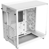 NZXT H6 Flow RGB boîtier midi tower Blanc | 2x USB-A | 1x USB-C | RGB | Verre Trempé