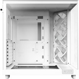NZXT H6 Flow RGB boîtier midi tower Blanc | 2x USB-A | 1x USB-C | RGB | Verre Trempé