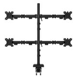 Neomounts DS60-600BL2-2 Bras de moniteur quadruple pour quatre écrans 10-32", Support de moniteur Noir