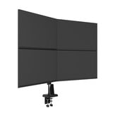 Neomounts DS60-600BL2-2 Bras de moniteur quadruple pour quatre écrans 10-32", Support de moniteur Noir
