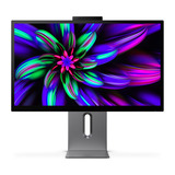 Philips Brilliance 27E3U7903 27" 5K Ultra HD Moniteur Gris, 1x HDMI, 2x USB-C, 2x USB-A, 2x Thunderbolt, 1x RJ-45, Webcam