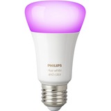 Philips Hue Lampe standard- lumière blanche et colorée - 1-pack E27, Lampe à LED 2200 - 6500K, Dimmable