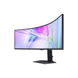 Samsung ViewFinity S9 S95UC 49" Moniteur UltraWide incurvé  Noir, 2x HDMI, DisplayPort, 3x USB-A, USB-B, USB-C, RJ-45