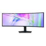 Samsung ViewFinity S9 S95UC Dual QHD 49" Moniteur UltraWide incurvé  Noir, 2x HDMI, 1x DisplayPort, USB-C, USB-B, USB-A, 120 Hz